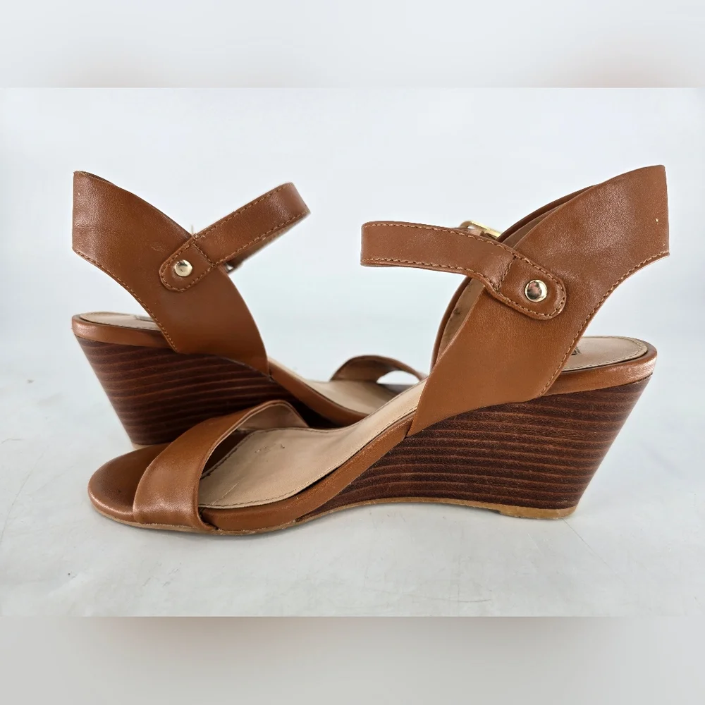 Steve Madden Brown Wedge‎ Sandals